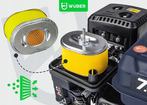 SILNIK SPALINOWY BENZYNOWY ZAGĘSZCZARKI GLEBOGRYZARKI 7KM 19MM OHV + OLEJ na Arena.pl