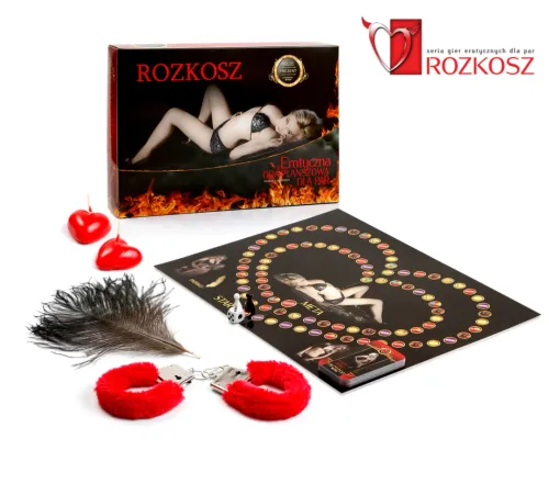 grajmy razem rozkosz gra planszowa dla par z akcesoriami 31x21cm na Arena.pl