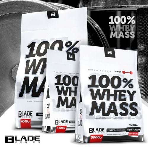 HI TEC BLADE 100% Whey Mass 6000g MASA GAINER na Arena.pl