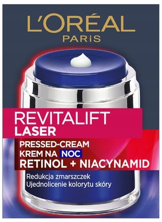 Krem Do Twarzy Loreal Revitalift Laser Retinol i Niacynamid Na Noc 50ml zdjęcie 6