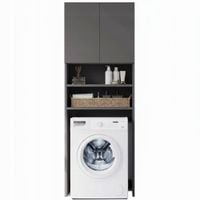 Regał Nad Pralkę Do Łazienki Ariel Antracyt Tip On Szafka Łazienkowa