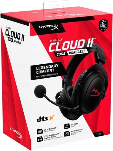 Słuchawki HYPERX Cloud II Core Wireless na Arena.pl
