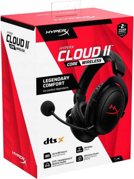Słuchawki HYPERX Cloud II Core Wireless zdjęcie 15