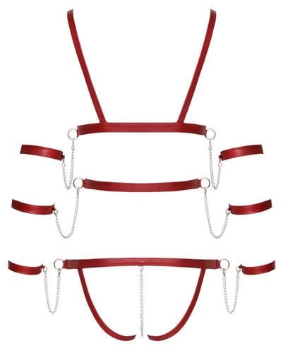 bad kitty strap body red l na Arena.pl