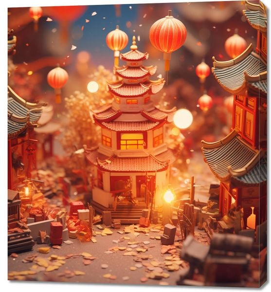 Obraz 90x100cm Festiwale Świata zdjęcie 1