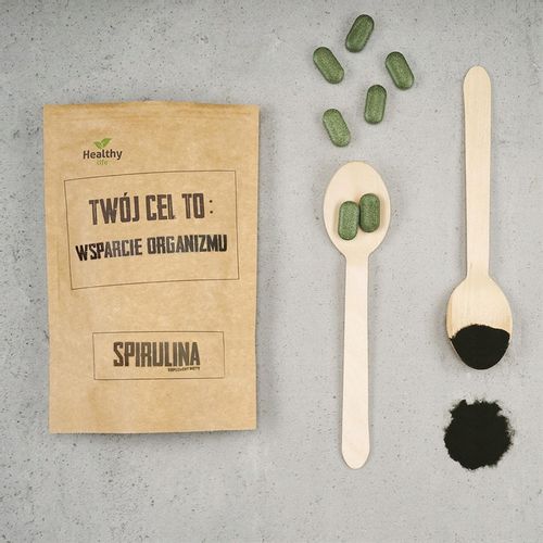 SPIRULINA -TwójCelTo..Odkwaszenie Organizmu 100szt na Arena.pl