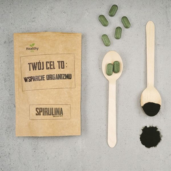 SPIRULINA -TwójCelTo..Odkwaszenie Organizmu 100szt zdjęcie 5