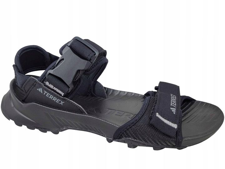 ADIDAS TERREX HYDROTERRA ID4269 BUTY MĘSKIE SANDAŁY NA RZEP CZARNE TRAXION zdjęcie 2