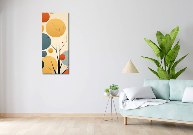 Obraz 40x100cm Harmonia Jesiennych Kolorów zdjęcie 2