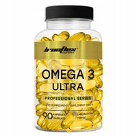 IRONFLEX OMEGA 3 ULTRA 330 EPA + 220 DHA 90kaps OLEJ RYBI KWASY TŁUSZCZOWE