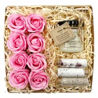 KOSZ PREZENTOWY gotowy prezent dla kobiety UNIKALNY WYJĄTKOWY