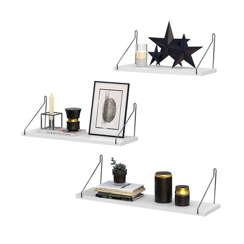 Półka ścienna 3 szt. BIAŁA na Arena.pl