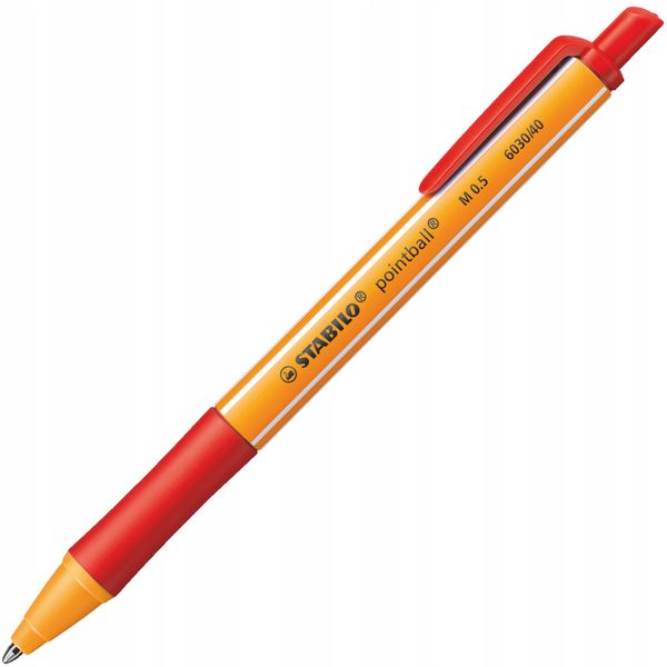 CIENKOPIS STABILO POINT CZERWONY A'10 7028 zdjęcie 1