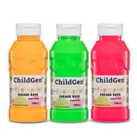 Farby do malowania palcami 3x350ml