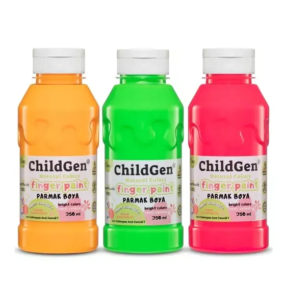 Farby do malowania palcami 3x350ml zdjęcie 1