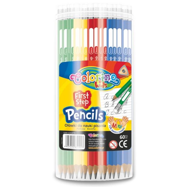 OŁÓWEK FIRST STEP TRÓJKĄTNY COLORINO zdjęcie 2