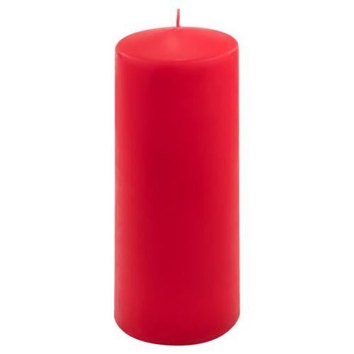 Zestaw świec słupkowych, 20 cm, Ø 7,5 cm, czerwony, 6 sztuk. na Arena.pl