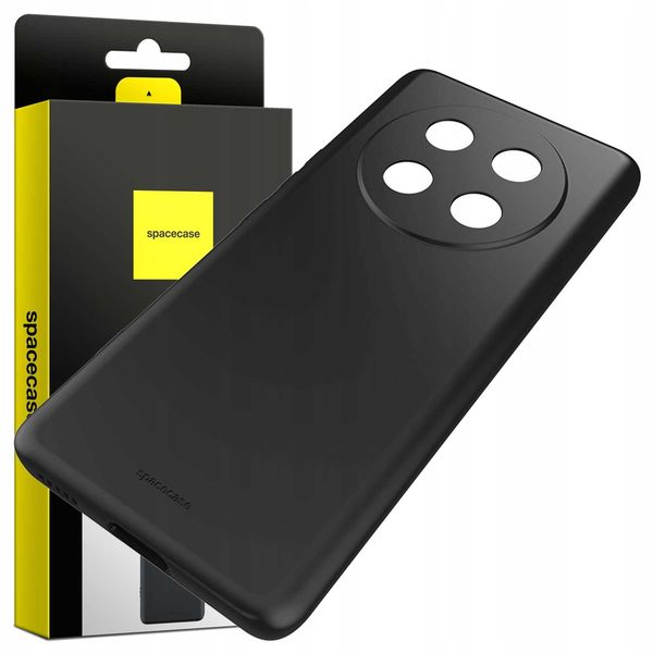 Spacecase Silicone Case 3.0 Honor Magic 7 Lite Black zdjęcie 7