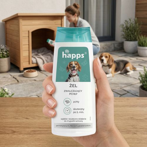 HAPPS - żel zwalczający pchły 150ml na Arena.pl