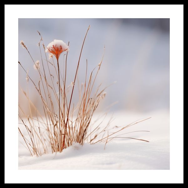 Plakat 50x50cm Zima w Detalach zdjęcie 3