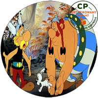 Opłatek waflowy na tort - ASTERIX & OBELIX