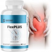 FLEX PLUS 90 kap KOLAGEN MSM GLUKOZAMINA CHONDROITYNA STAWY KOŚCI | INSPORT
