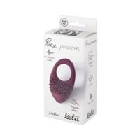 Rechargeable Vibro Cockring Pure Passion Stellar Wine Red