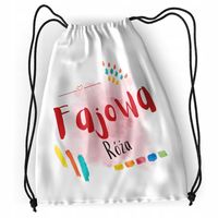 Plecak Dla Róży Sportowy Szkolny Worek Torba Z Nadrukiem Ze Zdjęciem