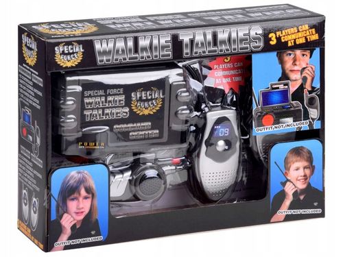WALKIE TALKIE DLA DZIECI 2 x krótkofalówka ZESTAW łoki toki + BAZA do 30m na Arena.pl