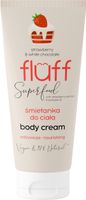 FLUFF SUPERFOOD ŚMIETANKA DO CIAŁA ODŻYWCZA TRUSKAWKA Z BIAŁĄ CZEKOLADĄ 150