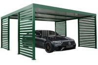 CarPort PREMIUM - wiata samochodowa 5x5  dodatkowa zabudowa ID1176