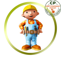 Opłatek na tort Bob Budowniczy