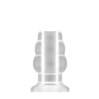 shots plug tunnel no.49 small - anatomiczny model z otwartym kanałem