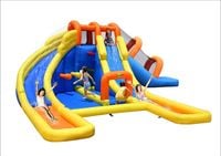 Mega Park Wodny - 3 Zjeżdżalnie Zamek Dmuchany Dmuchaniec HappyHop