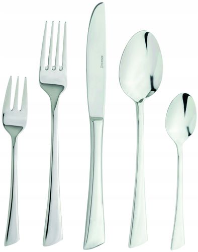 Sztućce Satynowane w Walizce 72 ele 12 osób na Arena.pl