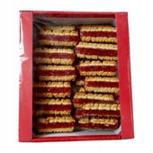 Ciastka kruche z nadzieniem owocowym 500g Domowe Lux