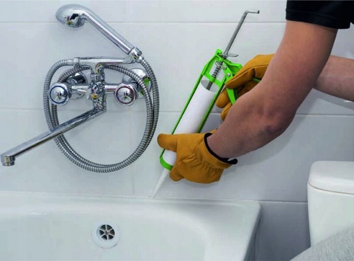 Silikon 280 ml ATLAS kolor 001 biały zdjęcie 3