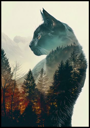 Plakat 70x100cm Koci Duch Lasu na Arena.pl