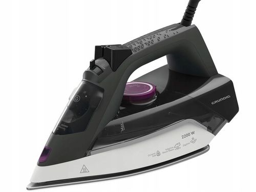 Wygodne ŻELAZKO PAROWE ze stopą ceramiczną GRUNDIG SI 4850 2200 W na Arena.pl