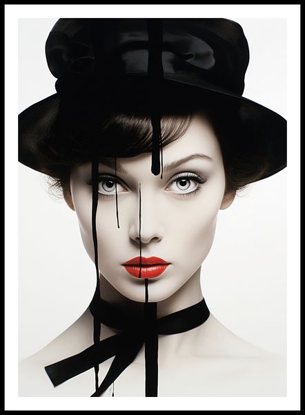 Plakat 64x90cm Atramentowa Aura zdjęcie 3