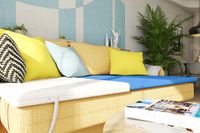 Materac nawierzchniowy 120x200 pianka Visco 7 cm nakładka na materac miękka