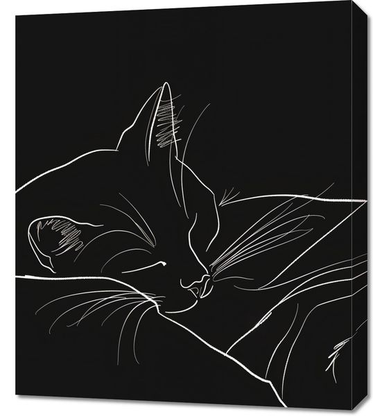 Obraz 60x70cm Nocny Spokój zdjęcie 1