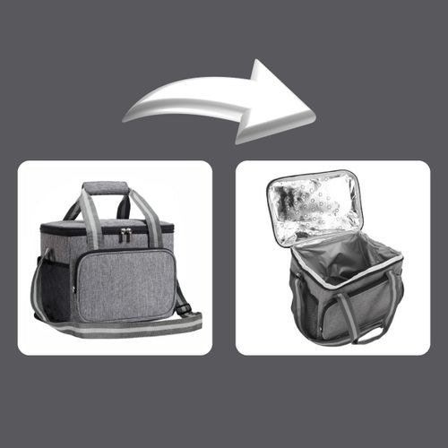 Torba Termiczna Śniadaniowa Duża Na Śniadanie Jedzenie Napoje Lunch na Arena.pl