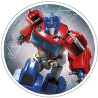 Opłatek na tort Transformers Robot Humanoidalny Samochodowy Urodziny