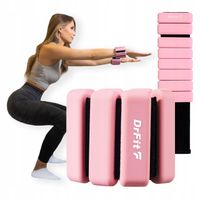 DrFit silikonowe obciążniki na kostki nadgarstki regulacja 2x 0,45kg