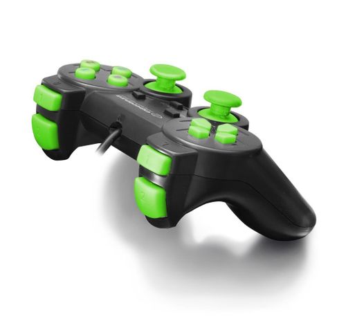 GAMEPAD PC USB WARRIOR CZARNO/ZIELONY na Arena.pl