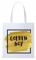 Dla Chłopaka Męża Prezent Torba Eco Biała Shopper Z Nadrukiem Ze Zdjęciem
