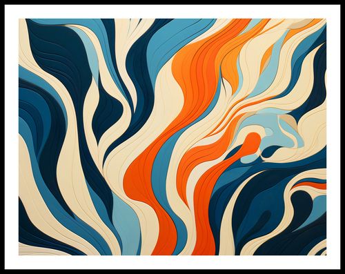Plakat 65x50cm Oceaniczne Fale na Arena.pl