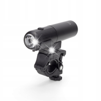 Lampka rowerowa PRZÓD MONTIS MT111 LED na kierownicę MOCNA jasna 2w1