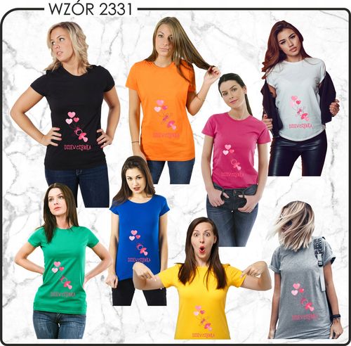 Koszulka z nadrukiem PREZENT dla mamy DZIECKO na Arena.pl